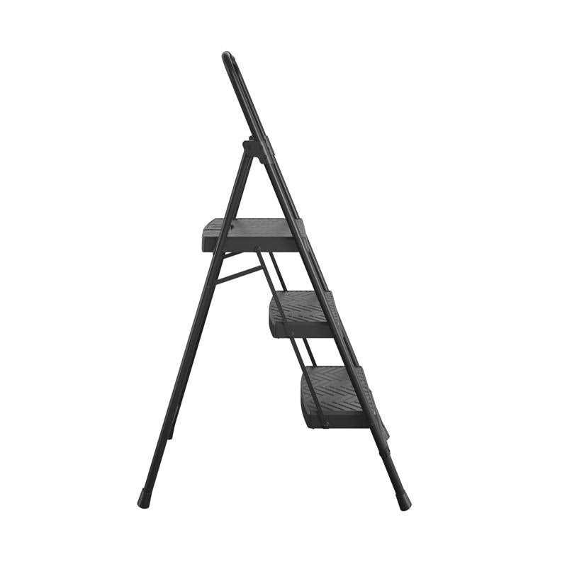 Cosco 53.54 in. H X 18.5 in. W X 2.36 in. D 300 lb. capacity 3 Step Steel Step Stool 1024688 - Cheap Fitting