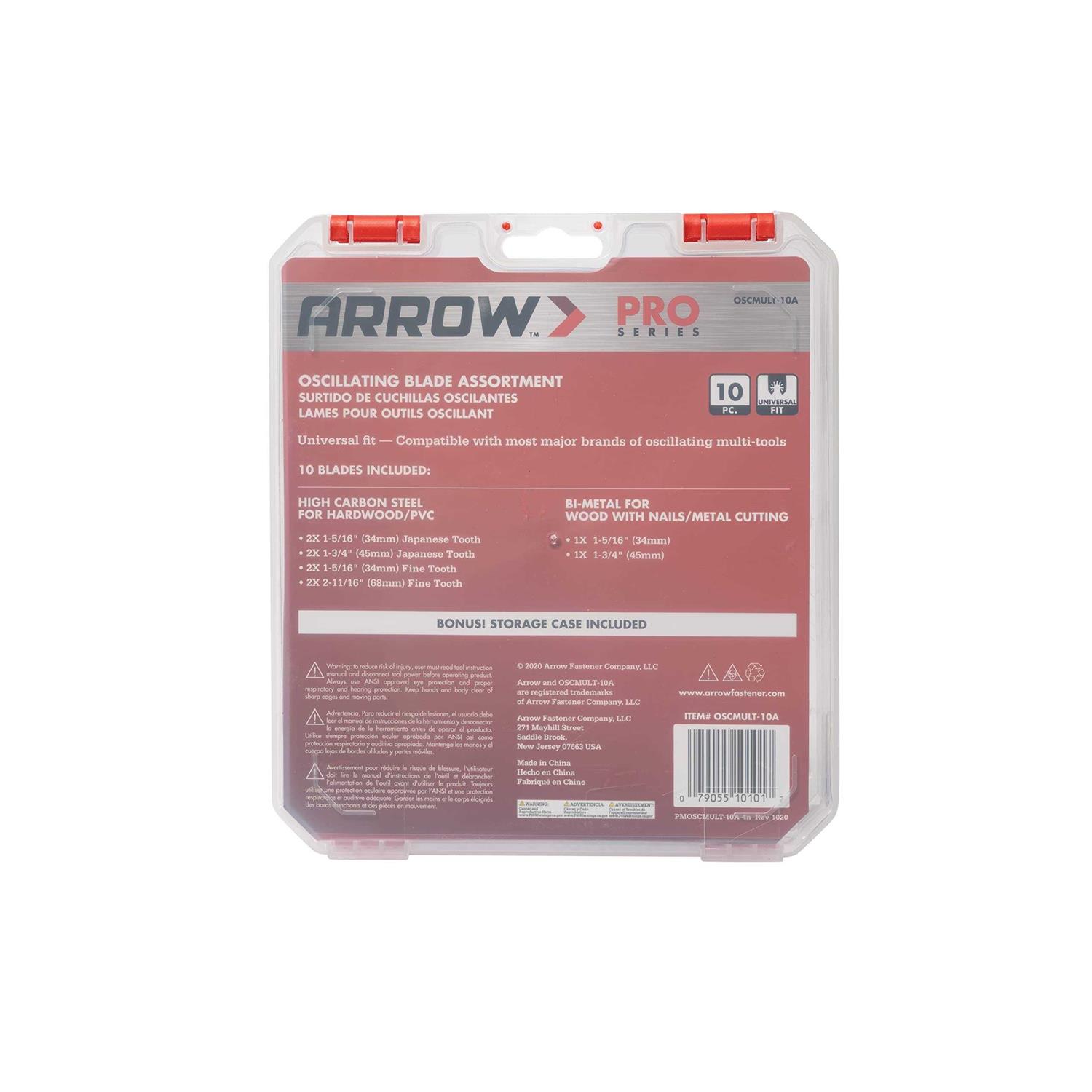 Arrow Oscillating Blade Assortment - Cheap Fitting