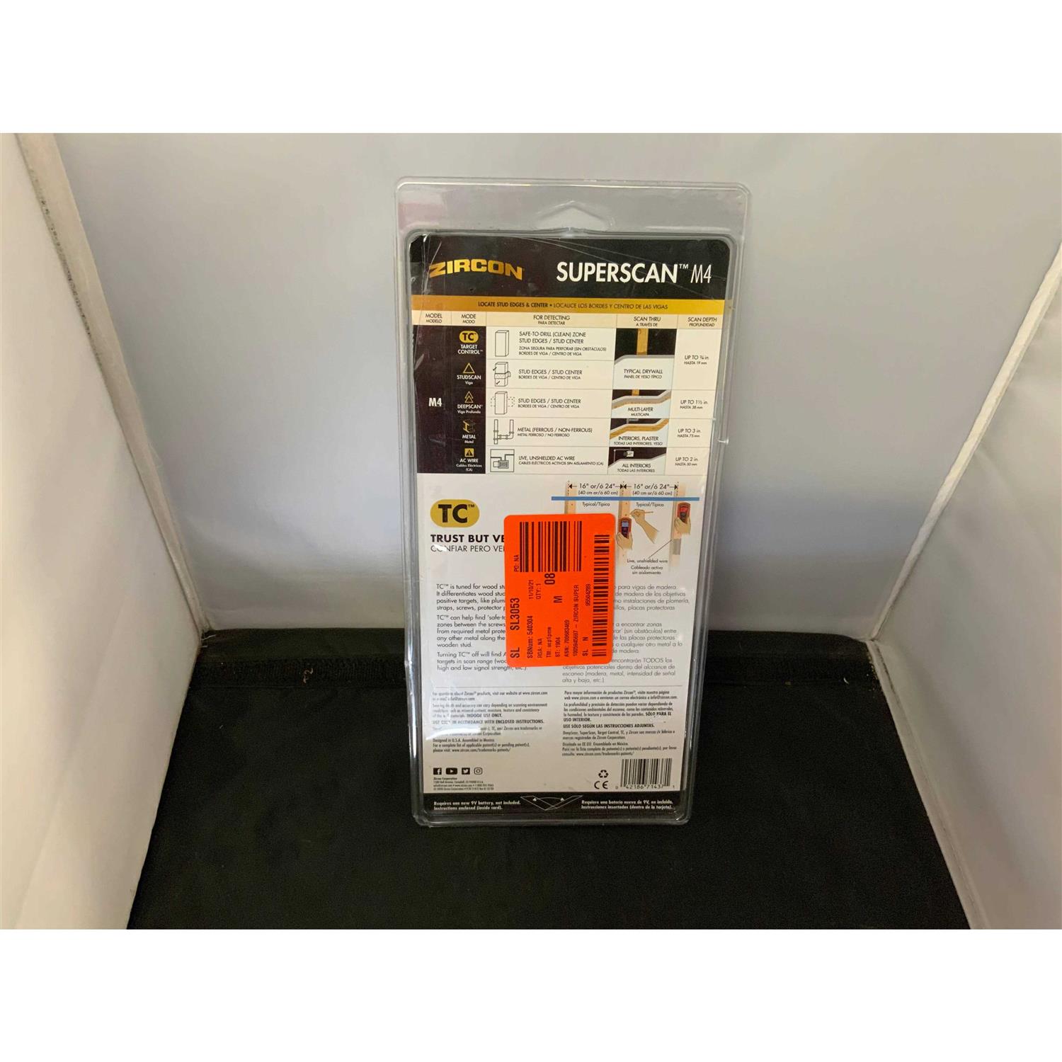 Zircon SuperScan M4 Stud Finder - Cheap Fitting