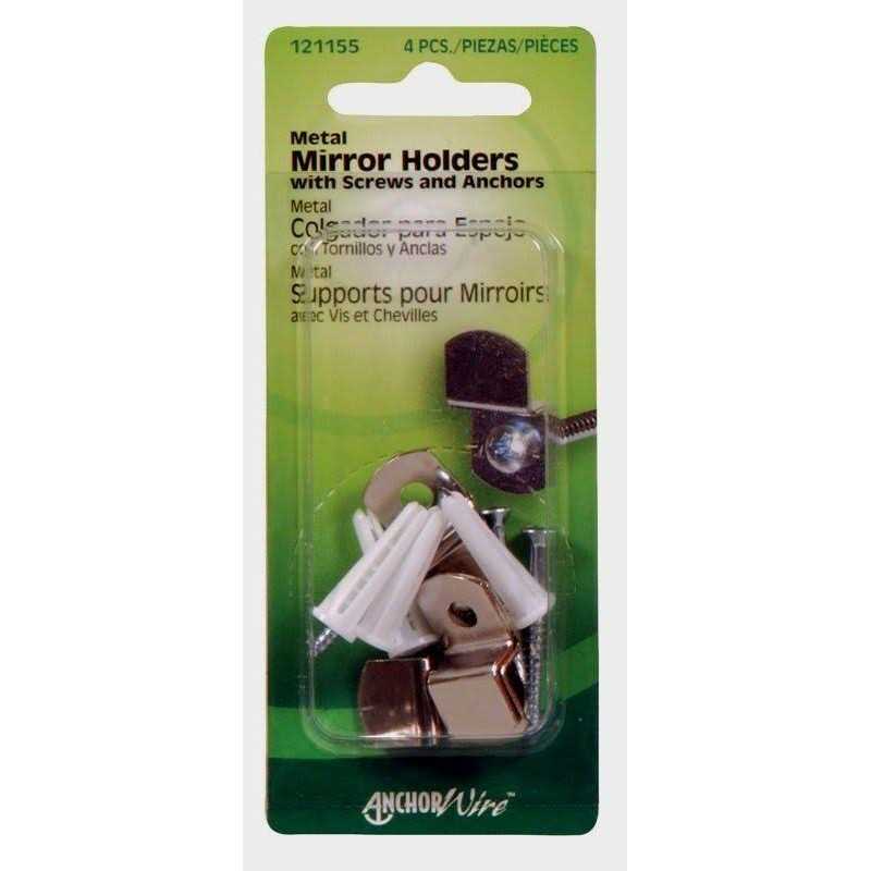 Hillman Metal Mirror Holder Kit - Cheap Fitting