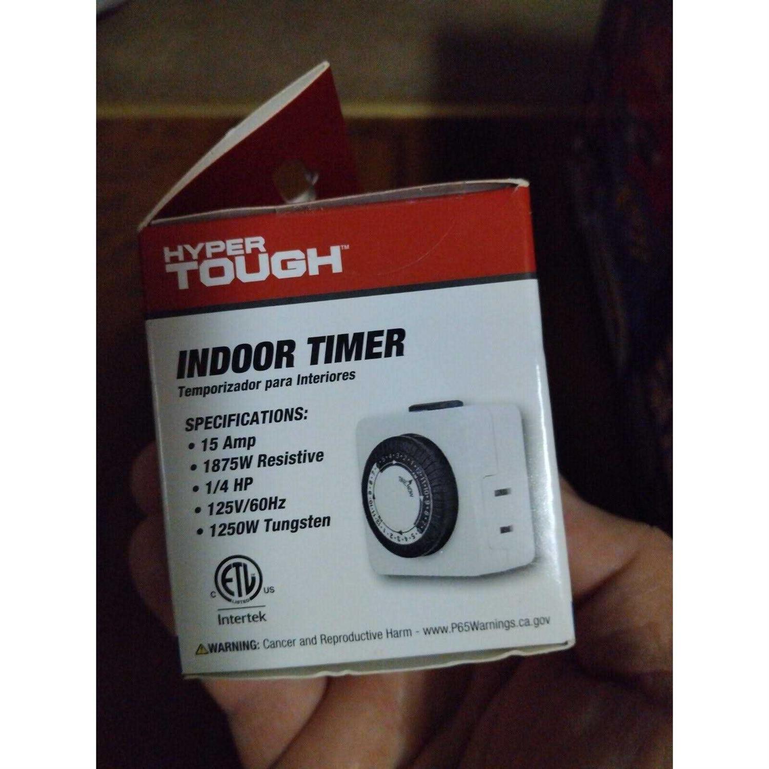 Hyper Tough Indoor Mini Timer - Cheap Fitting