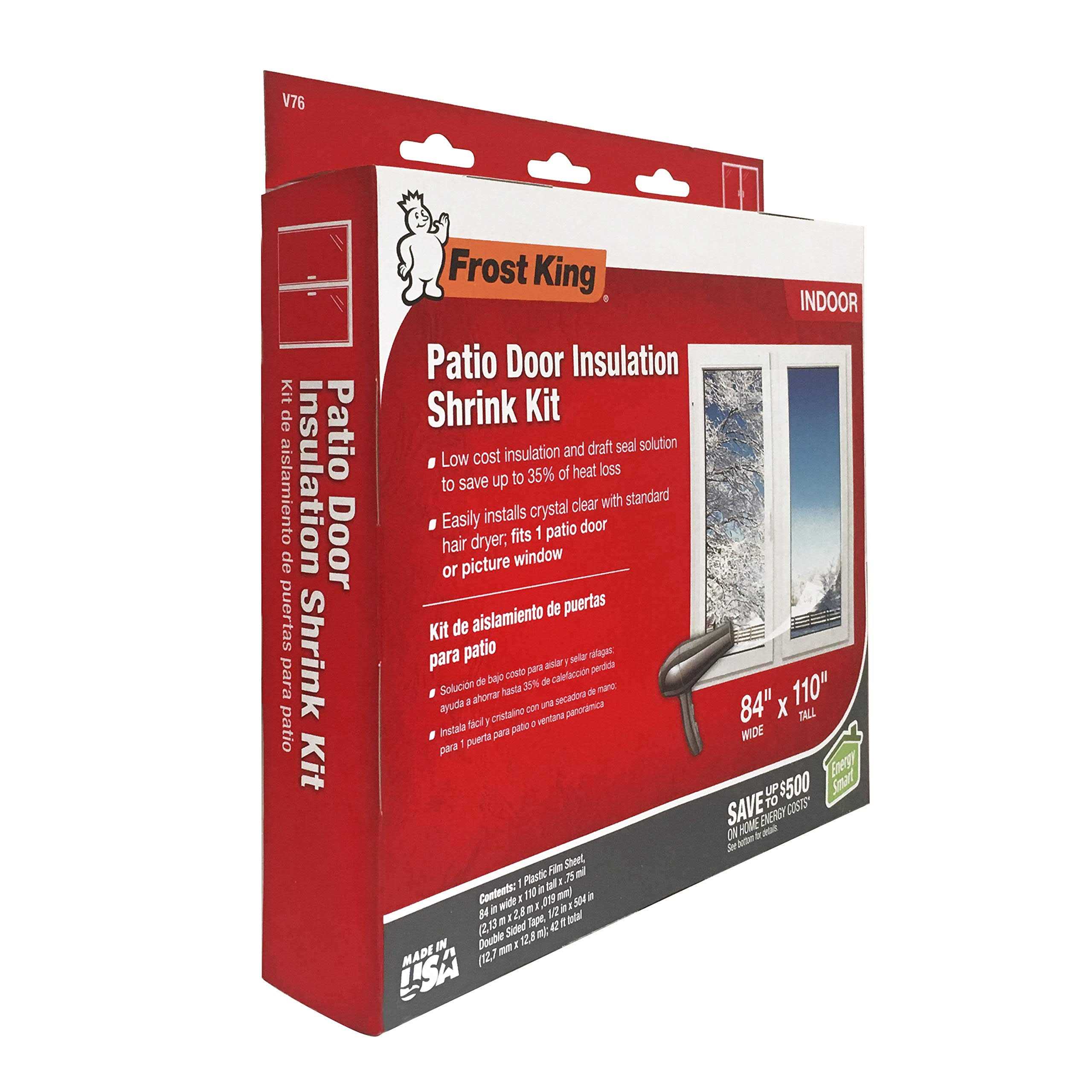 Frost King Patio Door Shrink Window Kit - Cheap Fitting