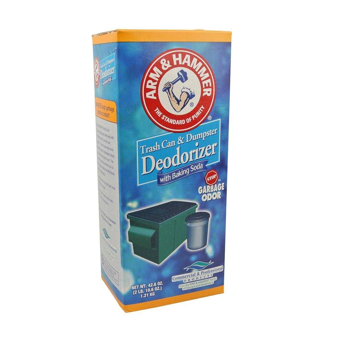 Arm & Hammer Trash and Dumpster Deodorizer Can - Cheap Fitting