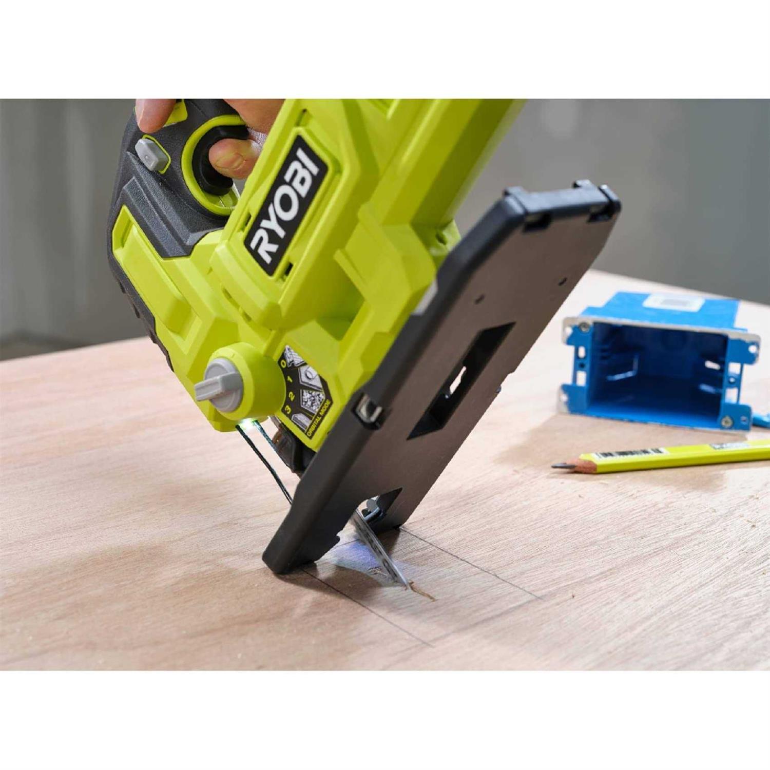 RYOBI ONE+ 18V Cordless Jig Saw - Cheap Fitting