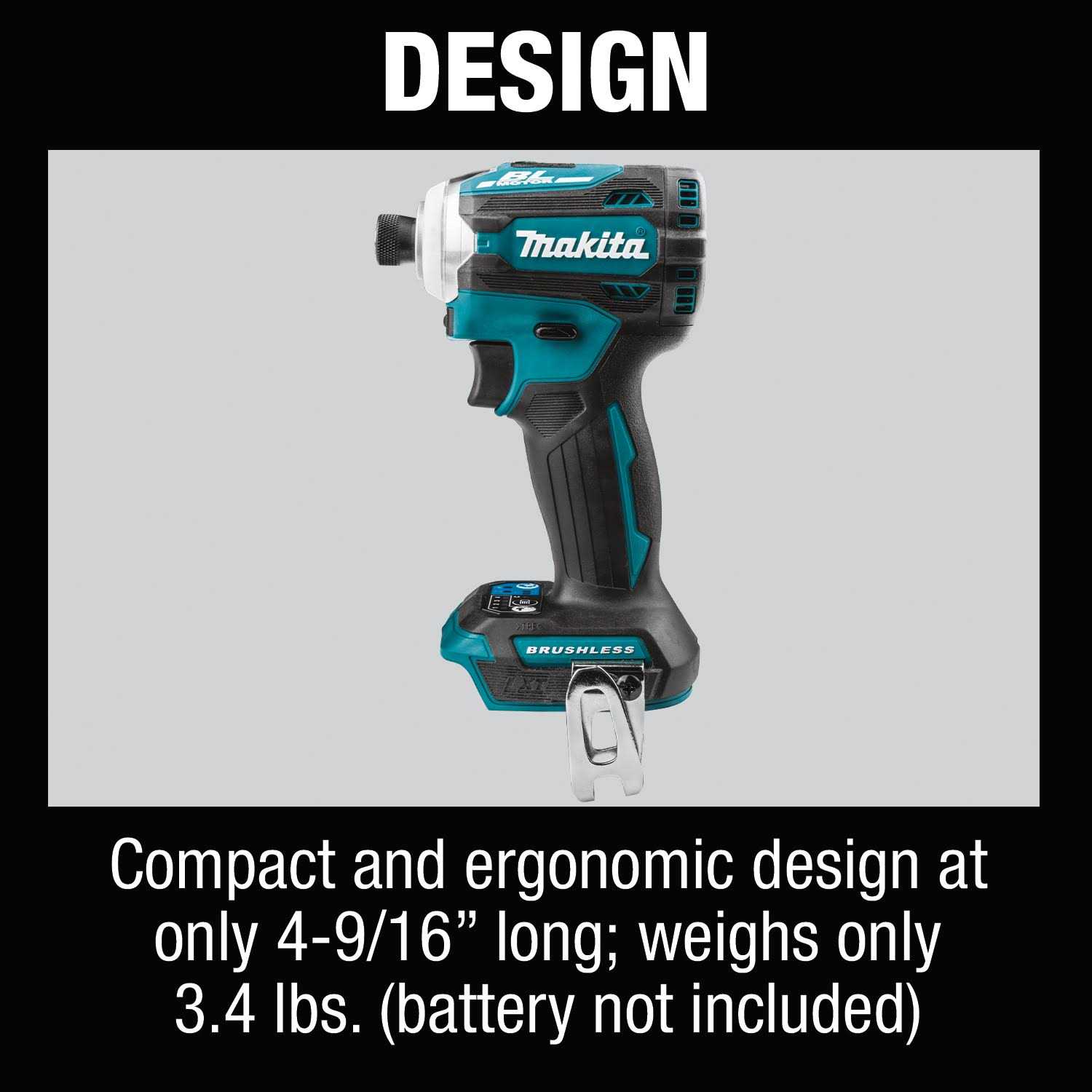 Makita XDT16Z 18V LXT Lithium-Ion Brushless Cordless Quick-Shift Mode 4-Speed Impact Driver - Cheap Fitting
