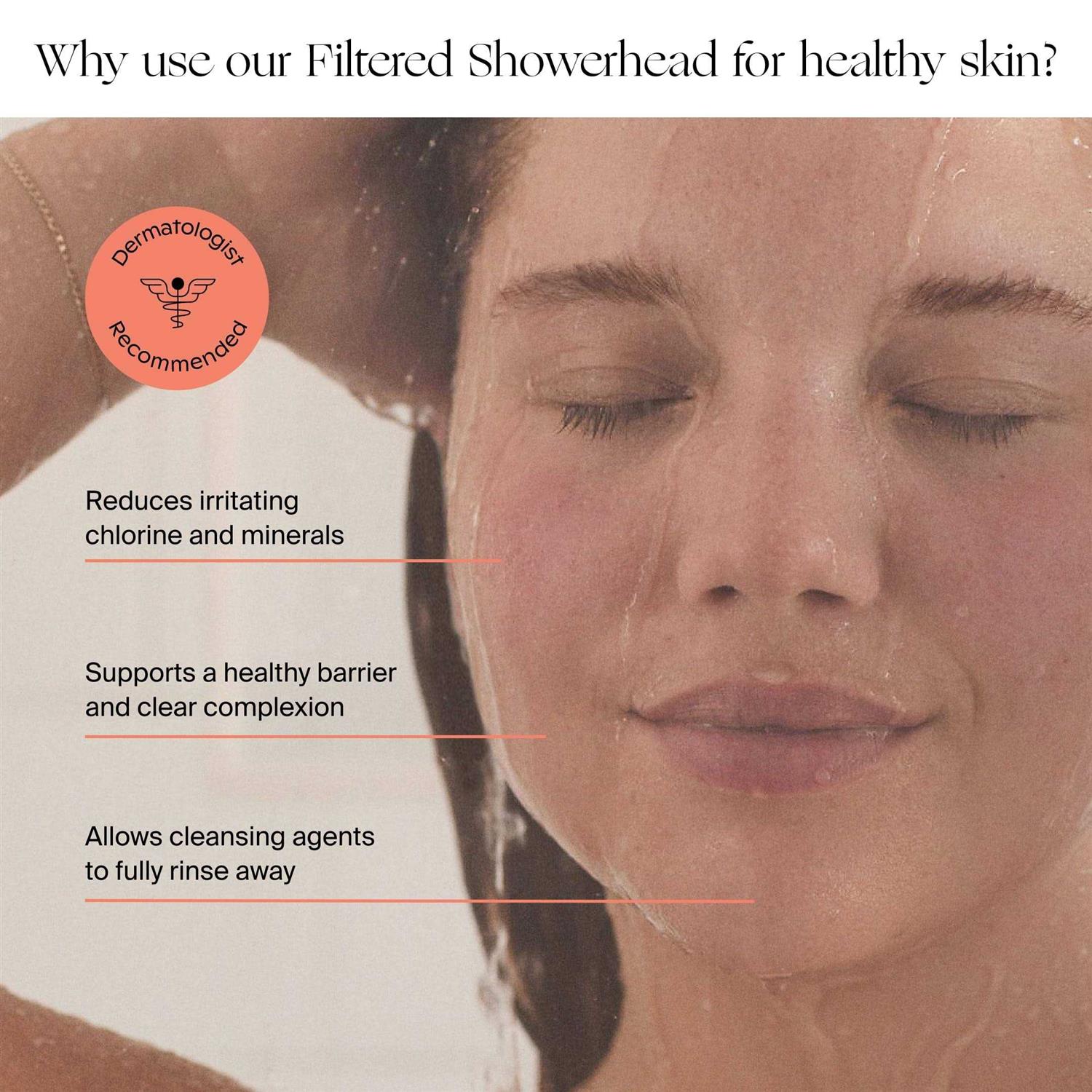 CANOPY Filtered Showerhead for Healthy Skin & Hair - Cheap Fitting