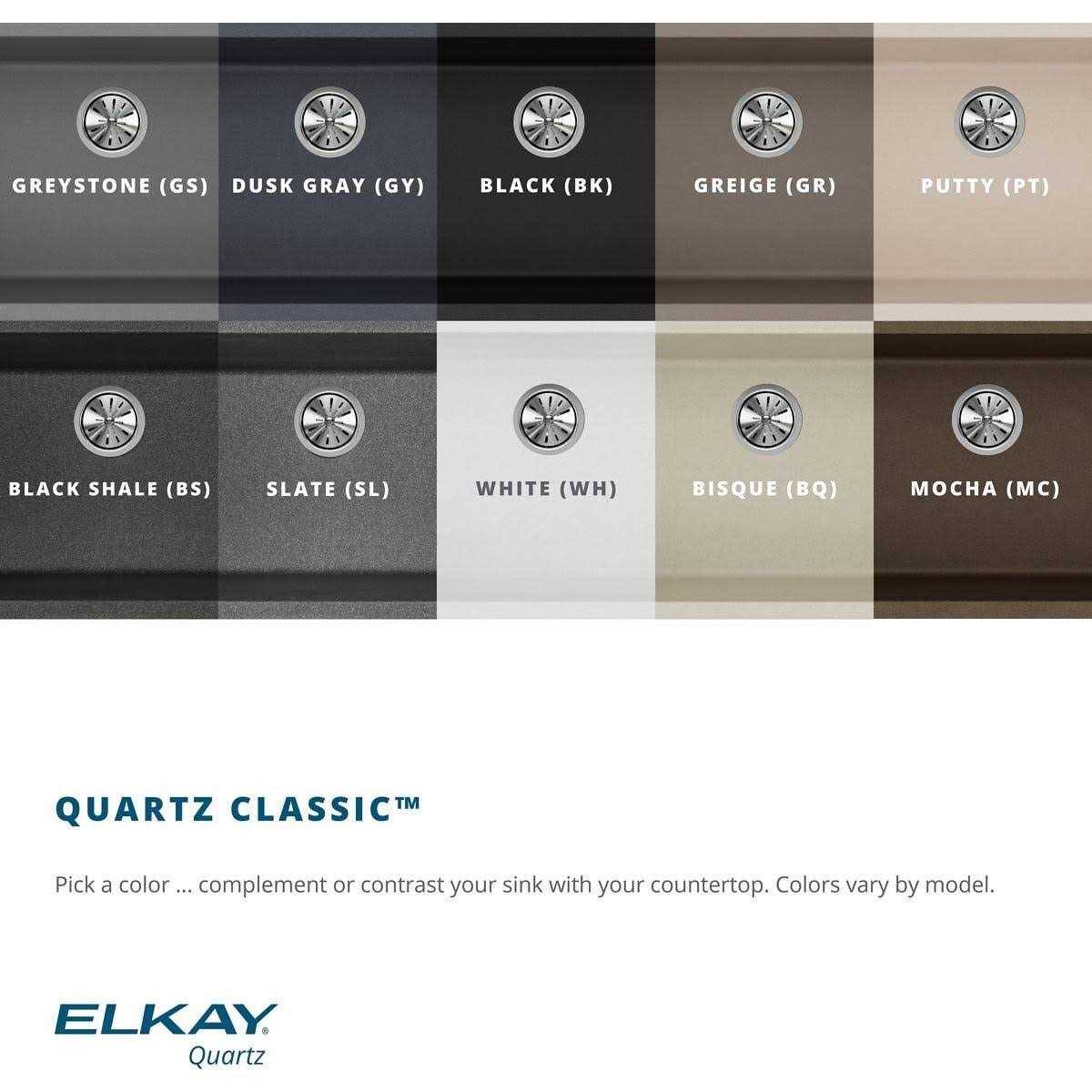 Elkay Quartz Classic ELGU2522BK0 Kitchen Sink - Cheap Fitting