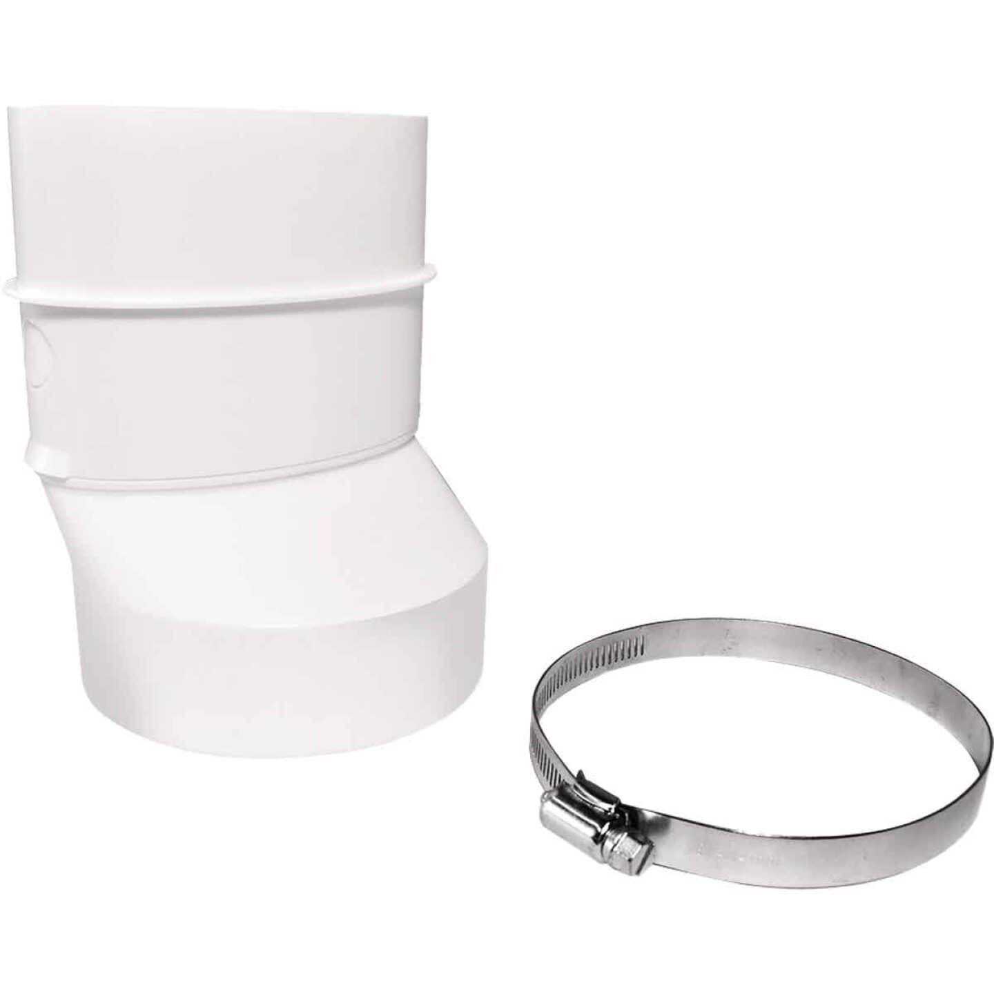 Dundas Jafine Round to Oval Plastic Dryer Duct Connector - Cheap Fitting