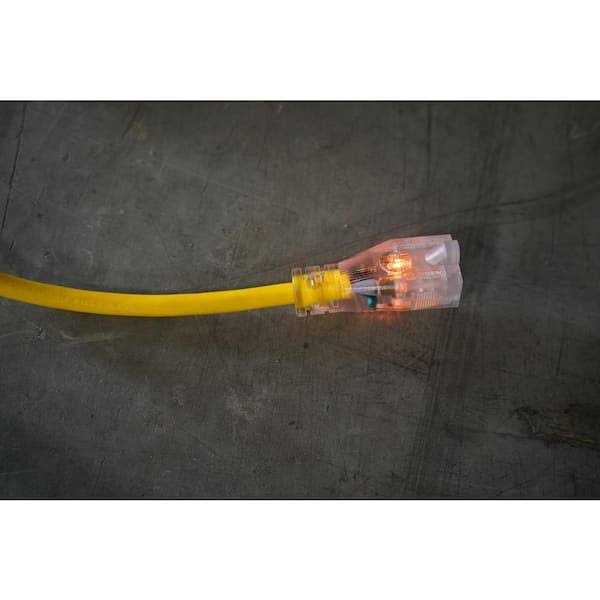 12/3 25 ft. Yellow Jacket Extension Cord 2883 - Cheap Fitting