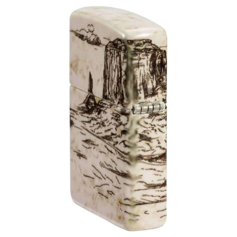 Zippo Western Design Lighter - Cheap Fitting