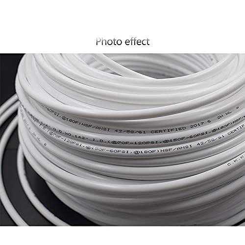 Puresec White 3/8′ Ro Tubing at 70f-120psi to 150f-60psi - Cheap Fitting