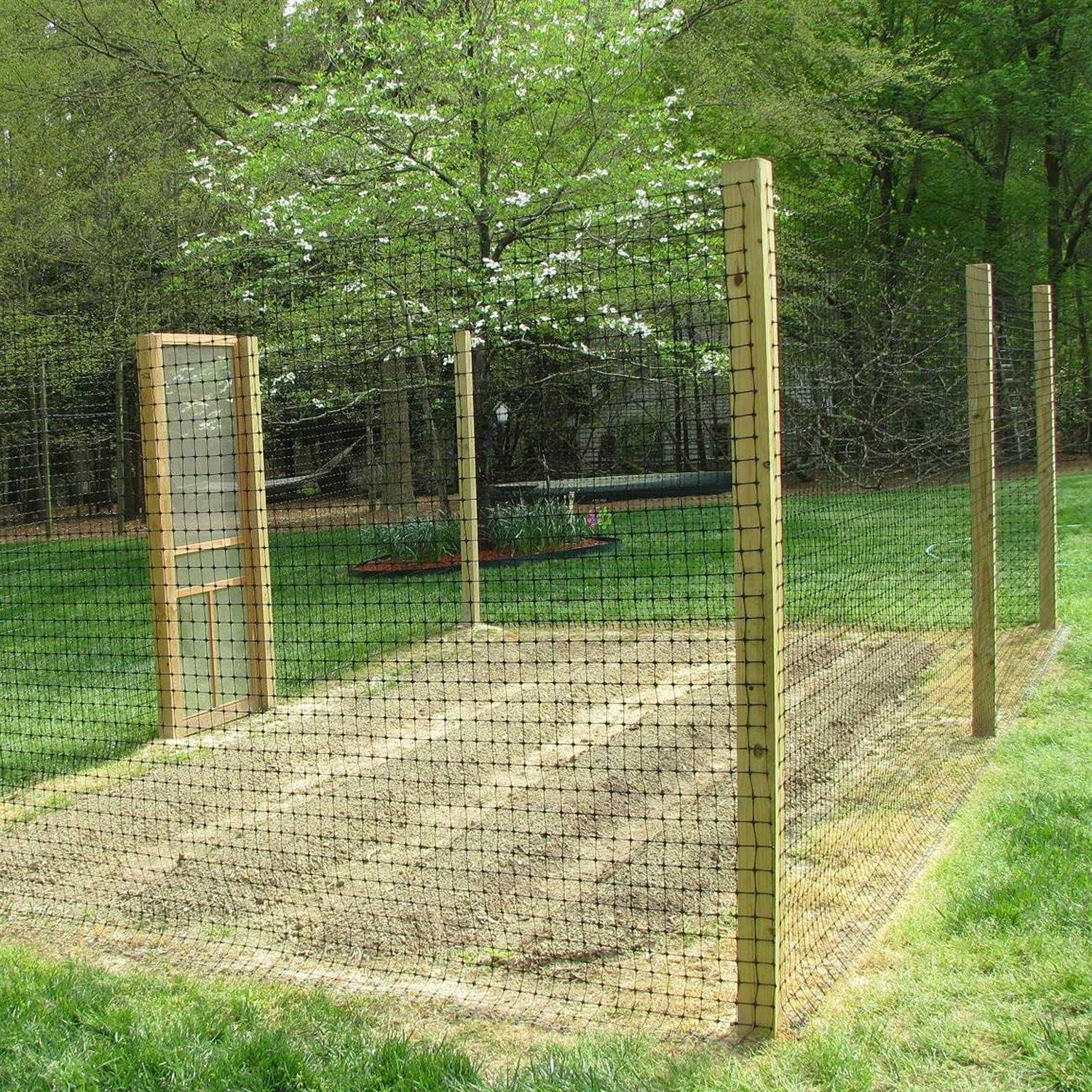 forimo 24” x 1/2inch Hardware Cloth 19 Gauge Black Vinyl Coated Welded Fence Mesh for Home and Garden Fence and Home Improvement Project - Cheap Fitting