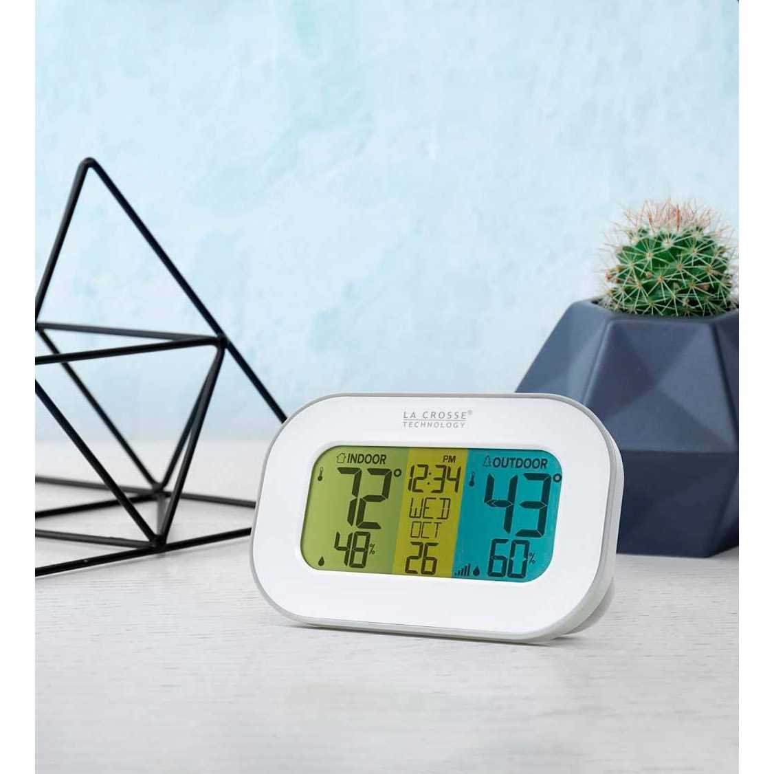 La Crosse Technology Wireless Temperature Station with Tri-Color LCD - Cheap Fitting