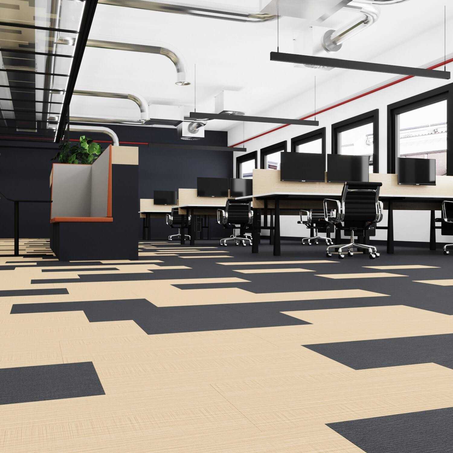 Lucida Surfaces Fabcore Weave 28 MIL x 12 in. W x 24 in. L Adhesive Waterproof Vinyl Tile Flooring - Cheap Fitting