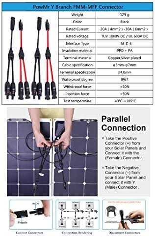 PowMr 2 Y Branch Connectors - Cheap Fitting