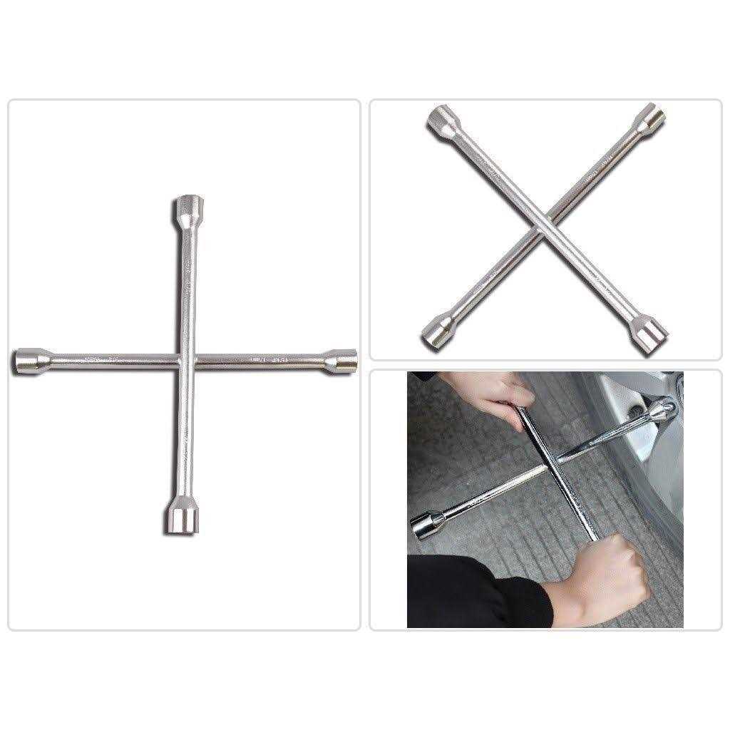 Cartman 14 Inch Universal Heavy Duty Lug Wrench 4 way Tire Iron Wrench - Cheap Fitting