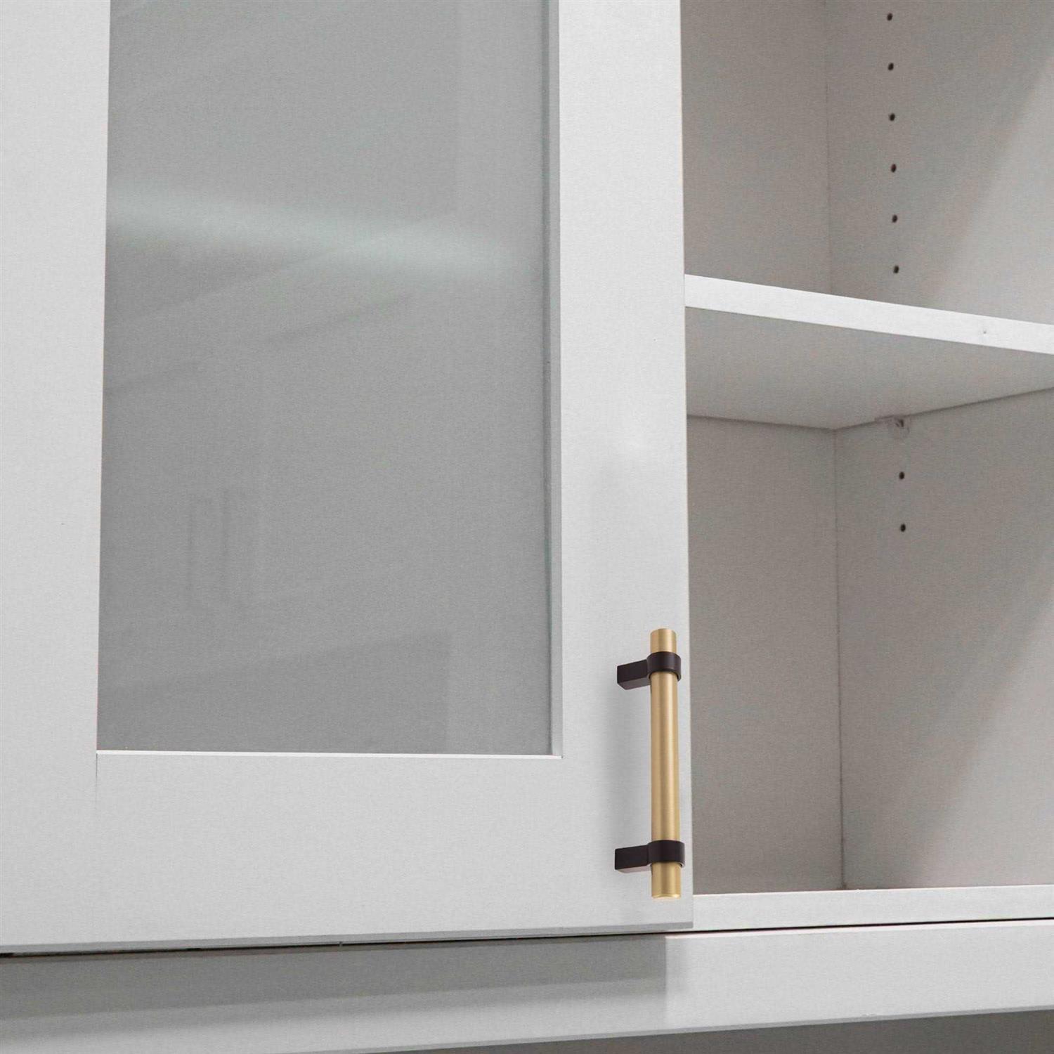 Design House 189449 Emery 3-3/4 Inch Center to Center Bar Cabinet Pull - Cheap Fitting