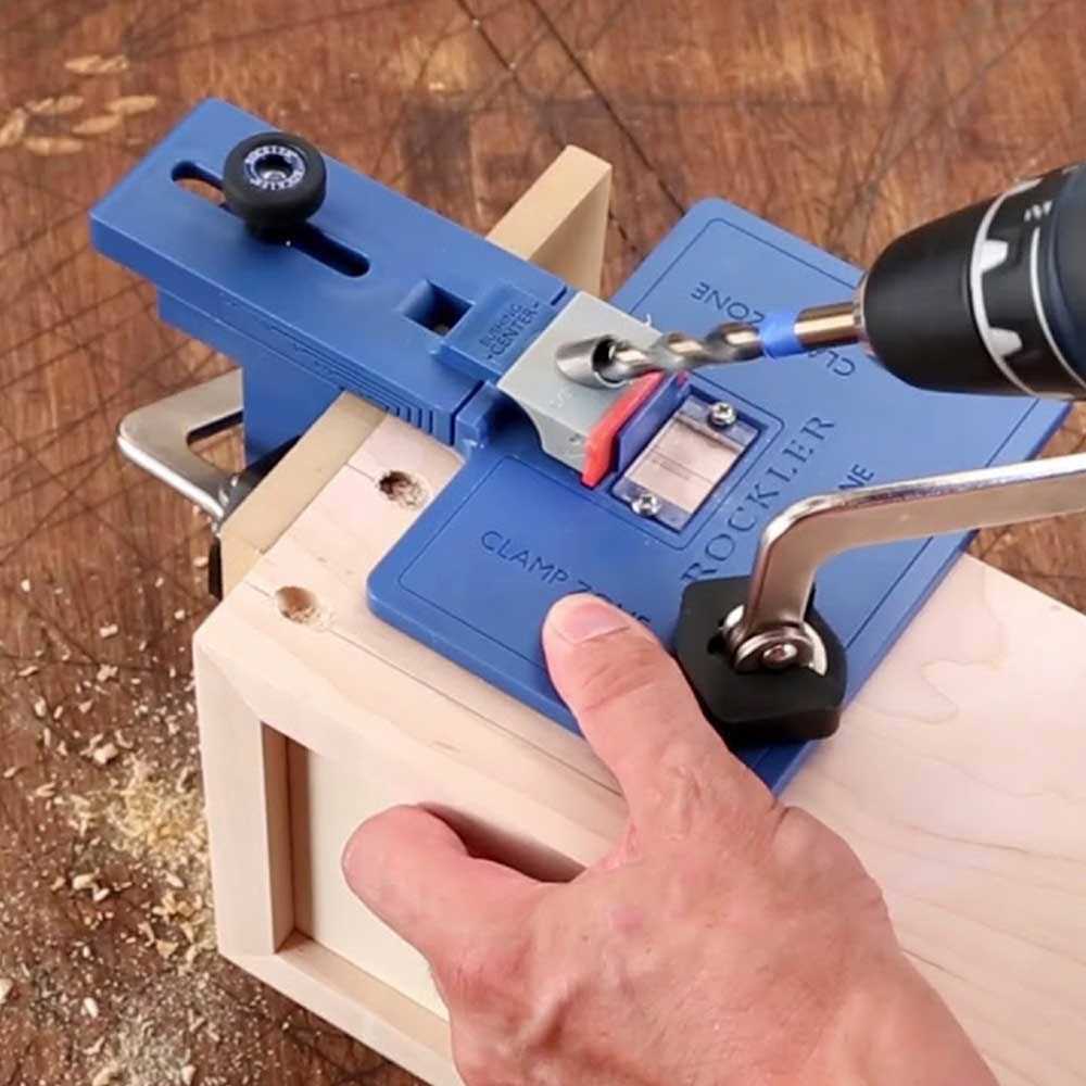 Rockler Corner Key Doweling Jig - Cheap Fitting