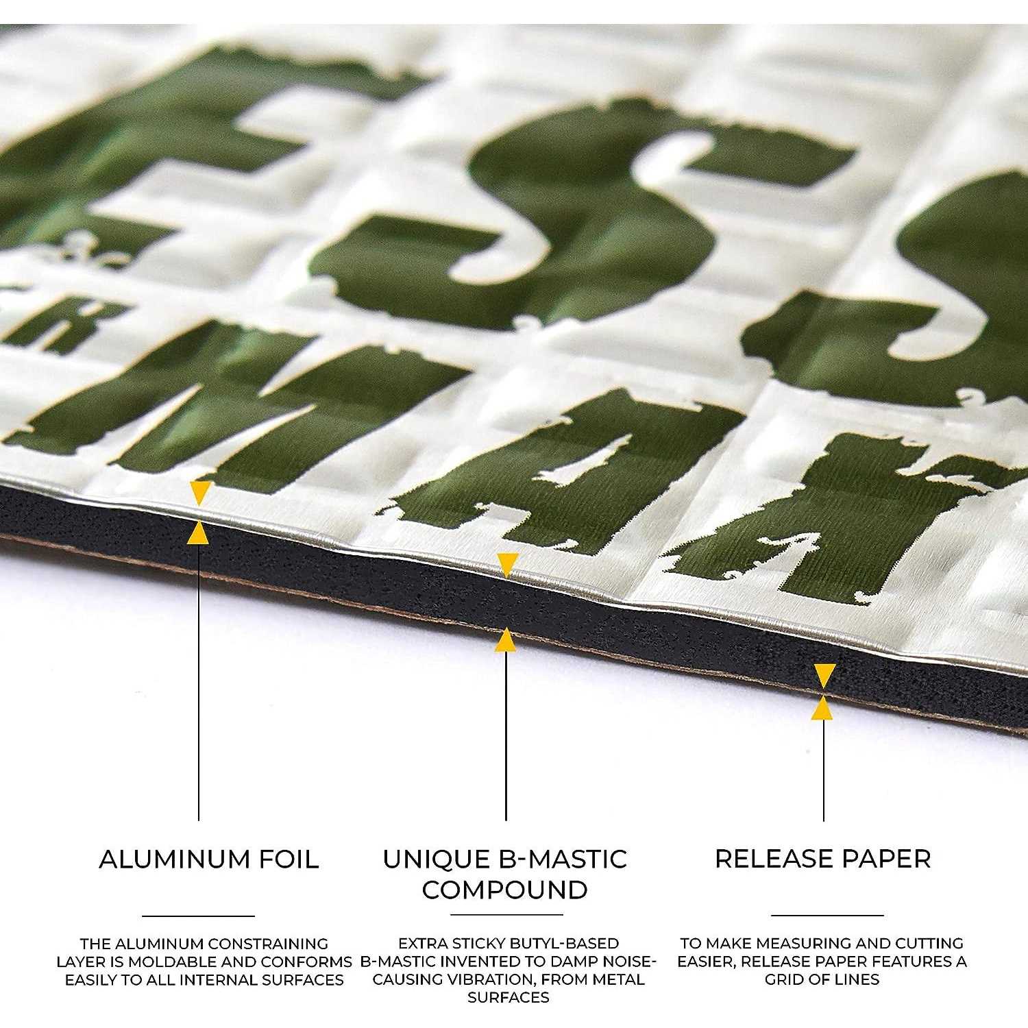 Siless Max 120 mil 30 sqft Car Sound Deadening mat - Cheap Fitting