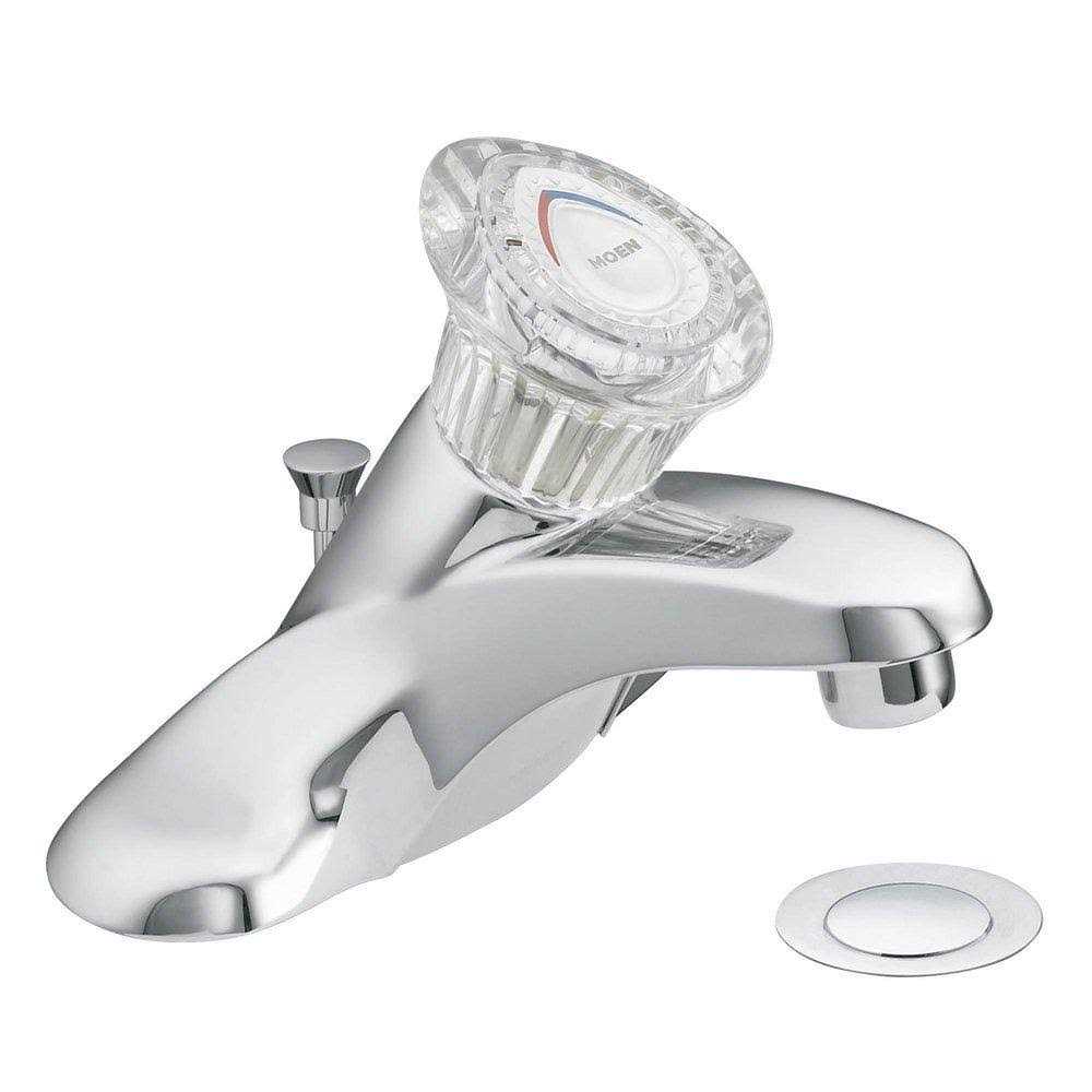 Moen Chateau Chrome One-Handle Bathroom Faucet 64621 - Cheap Fitting