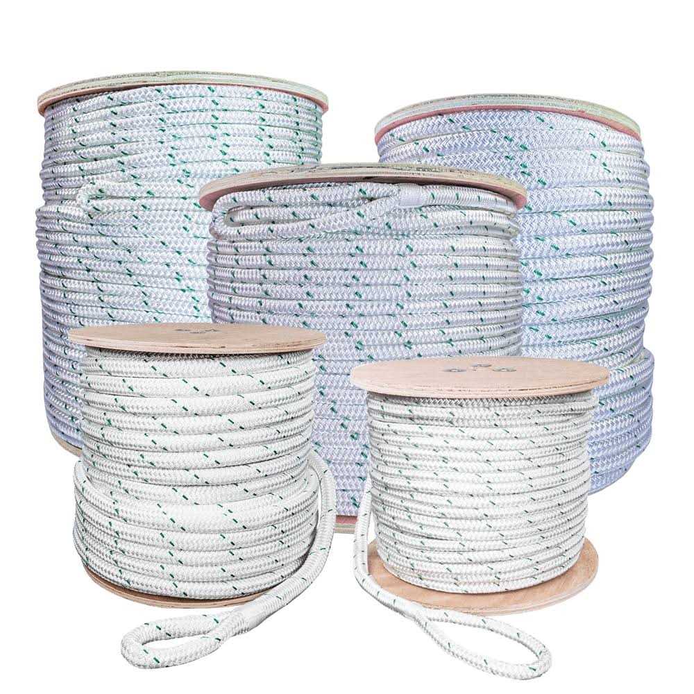 SGT KNOTS Polyester Double Braided Pulling Rope with Splice Pulling E - Cheap Fitting