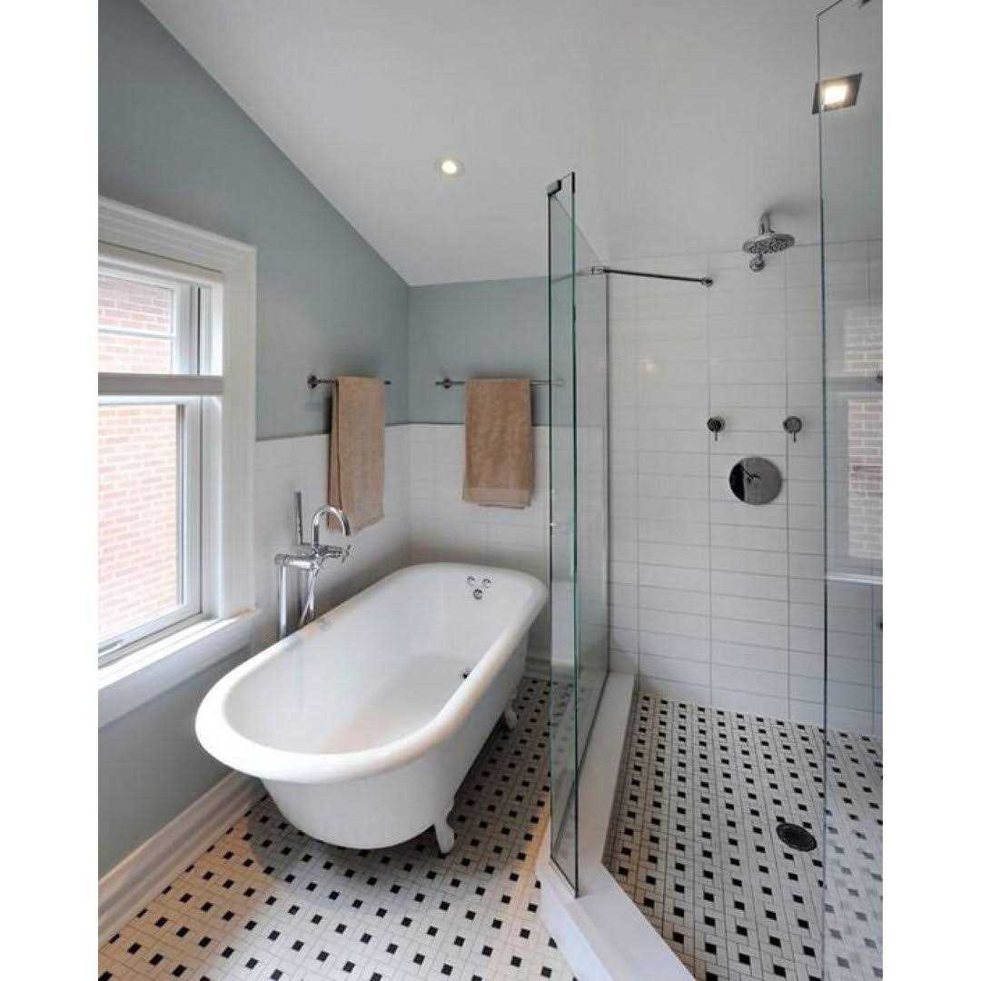 Splash Tile Cascade 12 x 12 White & Black Windmill Porcelain Mosaic - Cheap Fitting