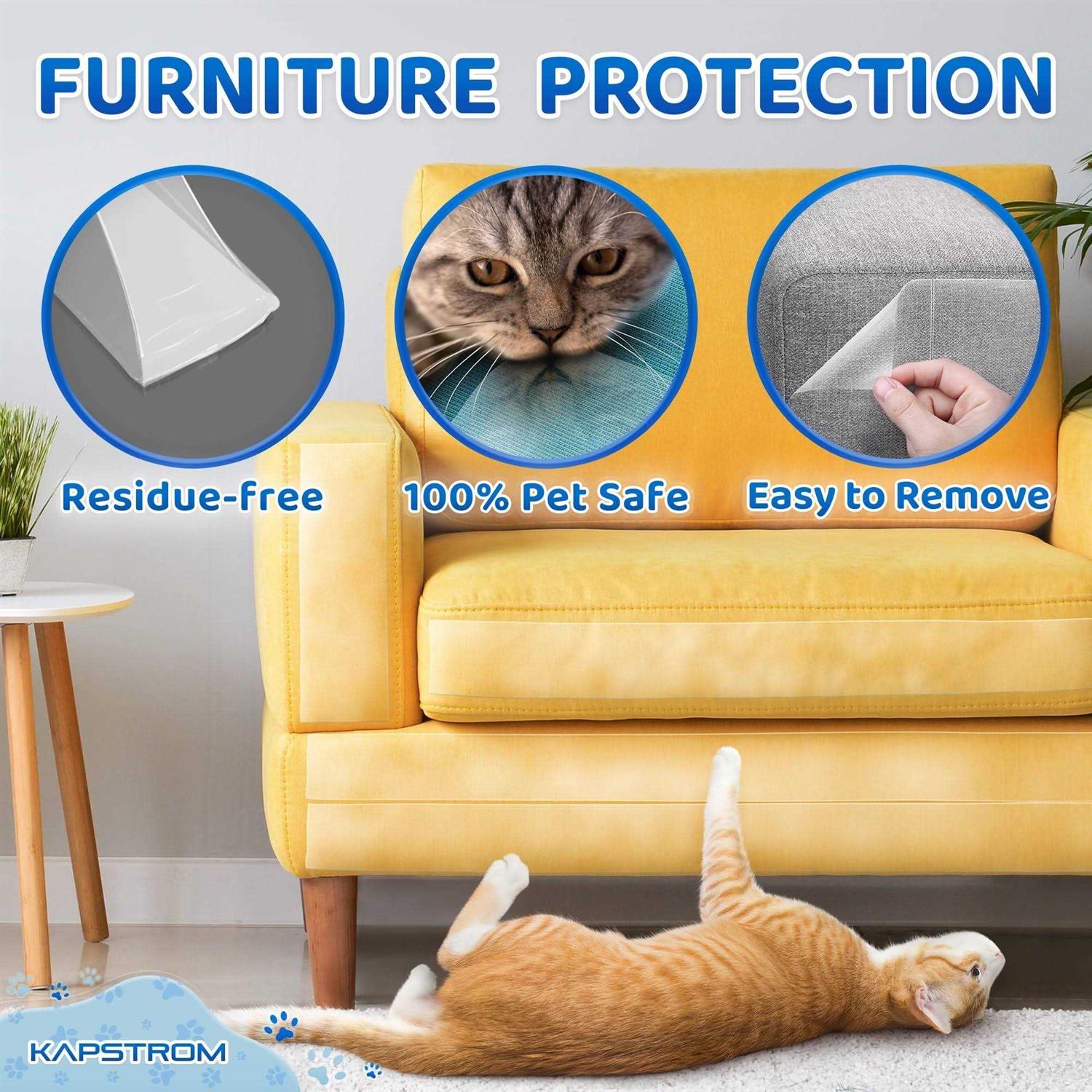 KapStrom Cat Scratch Protector Tape Roll Double Sided Training Tape - Cheap Fitting