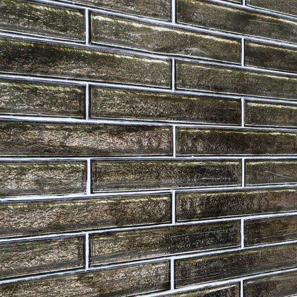 Ivy Hill Tile Fargin Brick 1.96 in. x 11.81 in. Polished Glass Subway Wall Tile - Cheap Fitting