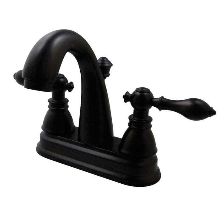 Kingston Brass KB521 Single-Handle 4 in. Centerset Bathroom Faucet - Cheap Fitting