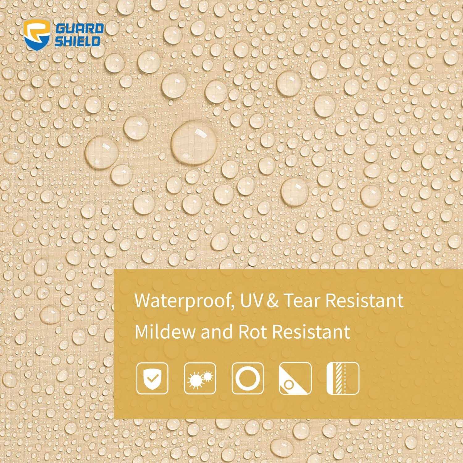 gUARD SHIELD Tarp Multi Purpose Waterproof Poly Tarp Cover - Cheap Fitting