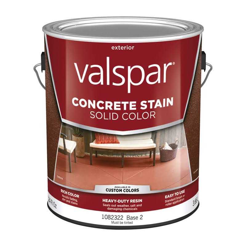 Valspar Base Solid Concrete Stain - Cheap Fitting