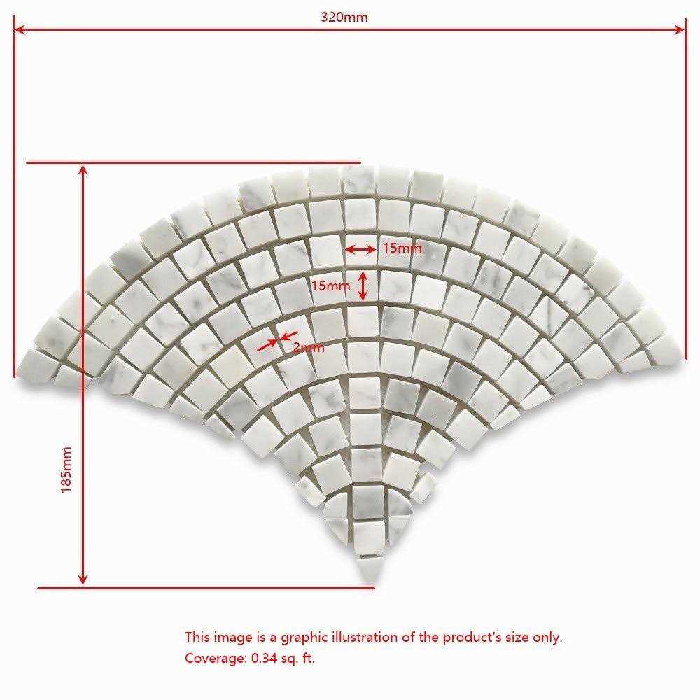 13 x 7 Marble Mosaic Sheet Subway Wall & Floor Tile Marble Online - Cheap Fitting