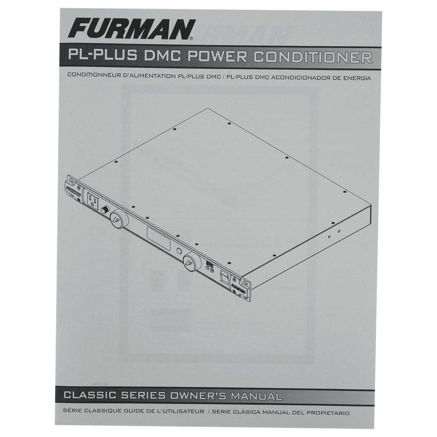 Furman PL-PLUS DMC Power Conditioner - Cheap Fitting