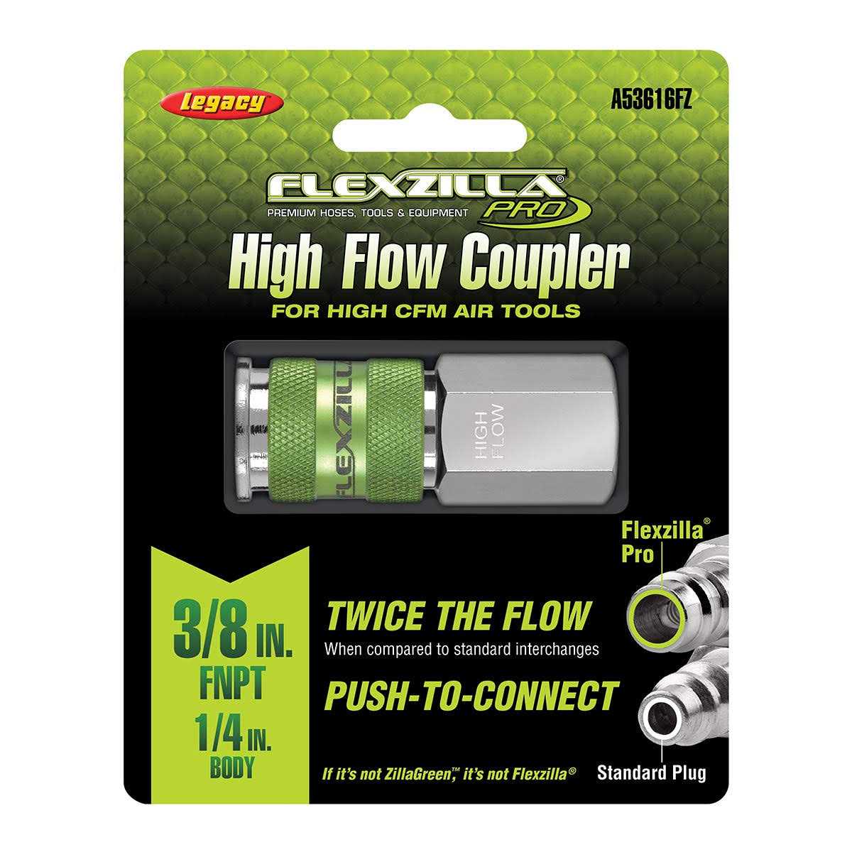 Flexzilla Pro High Flow Coupler A53616FZ - Cheap Fitting