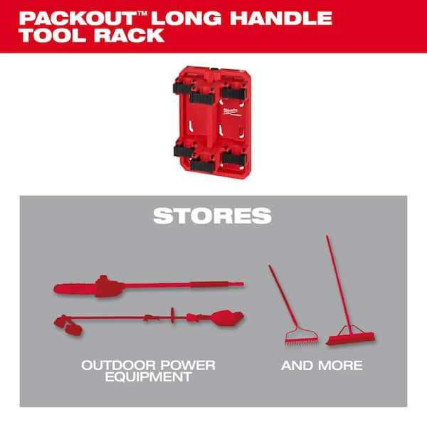 Milwaukee Long Handle Tool Rack PACKOUT 48-22-8349 - Cheap Fitting