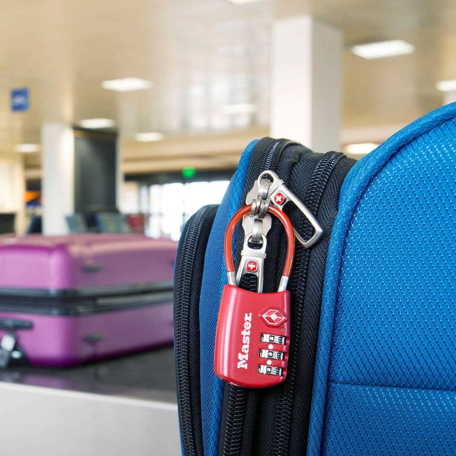 Master Lock TSA Luggage Lock - Cheap Fitting