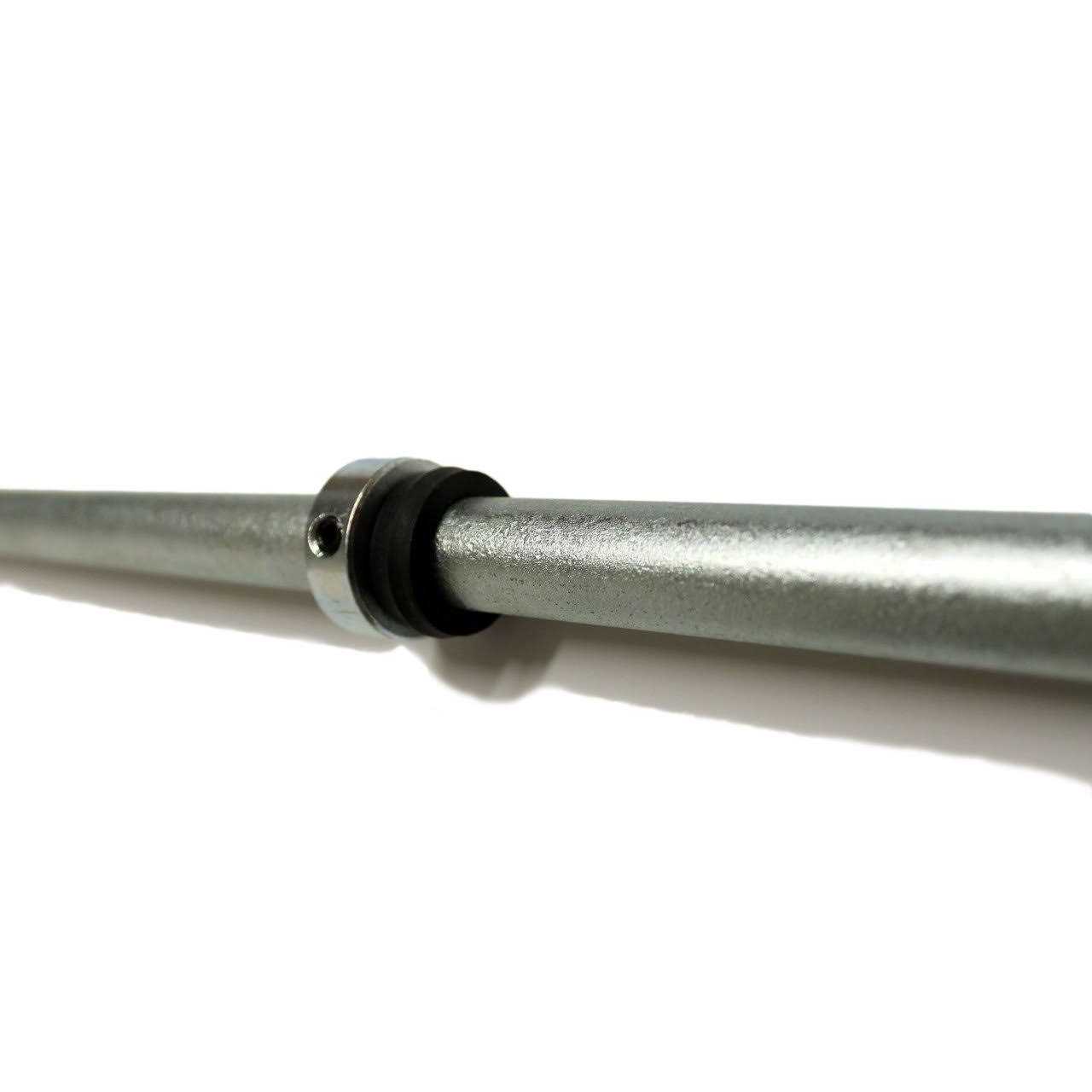 Rudedog USA 7/8 In. Zinc Coated 30 In. Lock Collar Round Zinc Sleever Bar 7878Z - Cheap Fitting