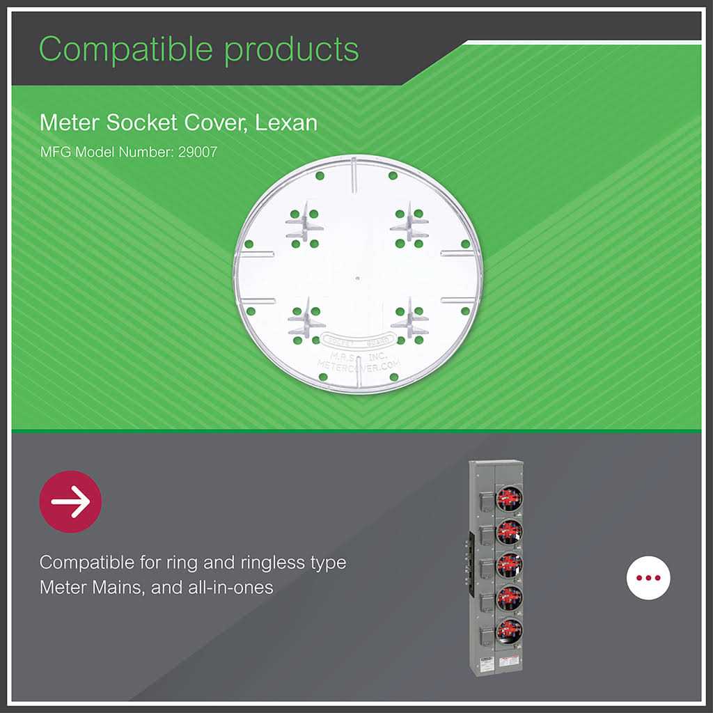 Square D Meter Socket Cover 29007 - Cheap Fitting