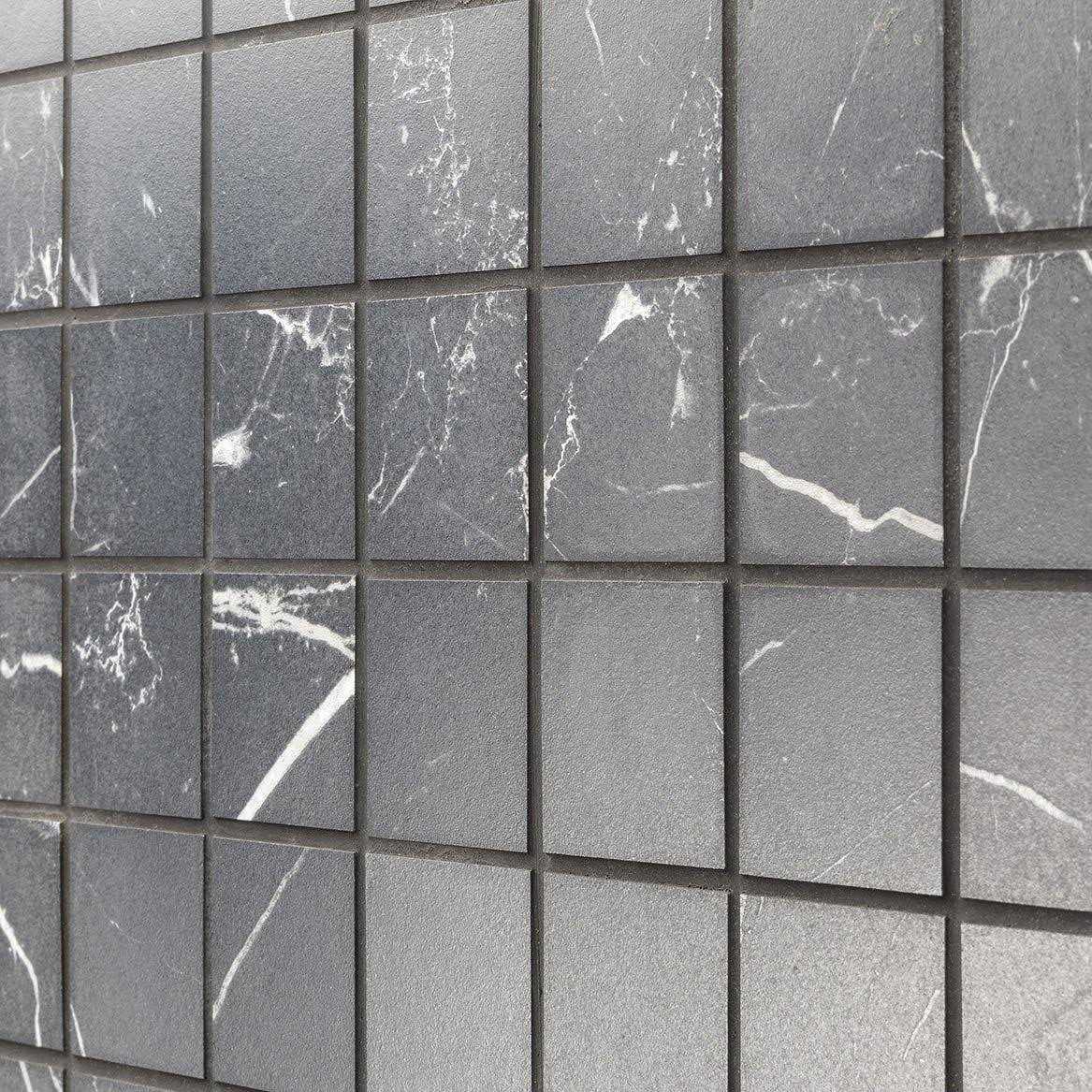 Ivy Hill Tile Marmo 12 in. x 12 in. Matte Marble Look Porcelain Mosaic Tile - Cheap Fitting