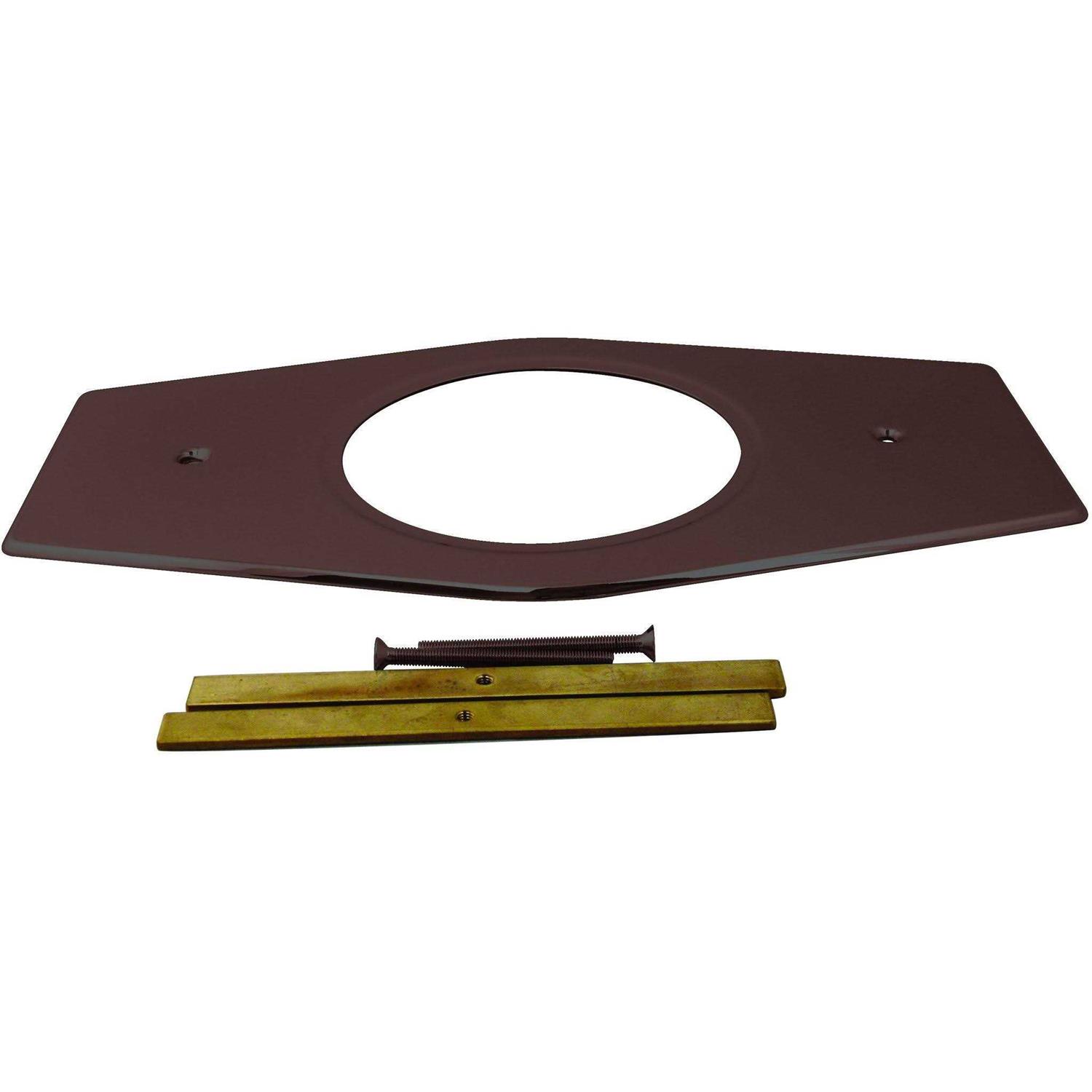 Westbrass One-Hole Remodel Plate for Moen and Delta D502-03 - Cheap Fitting
