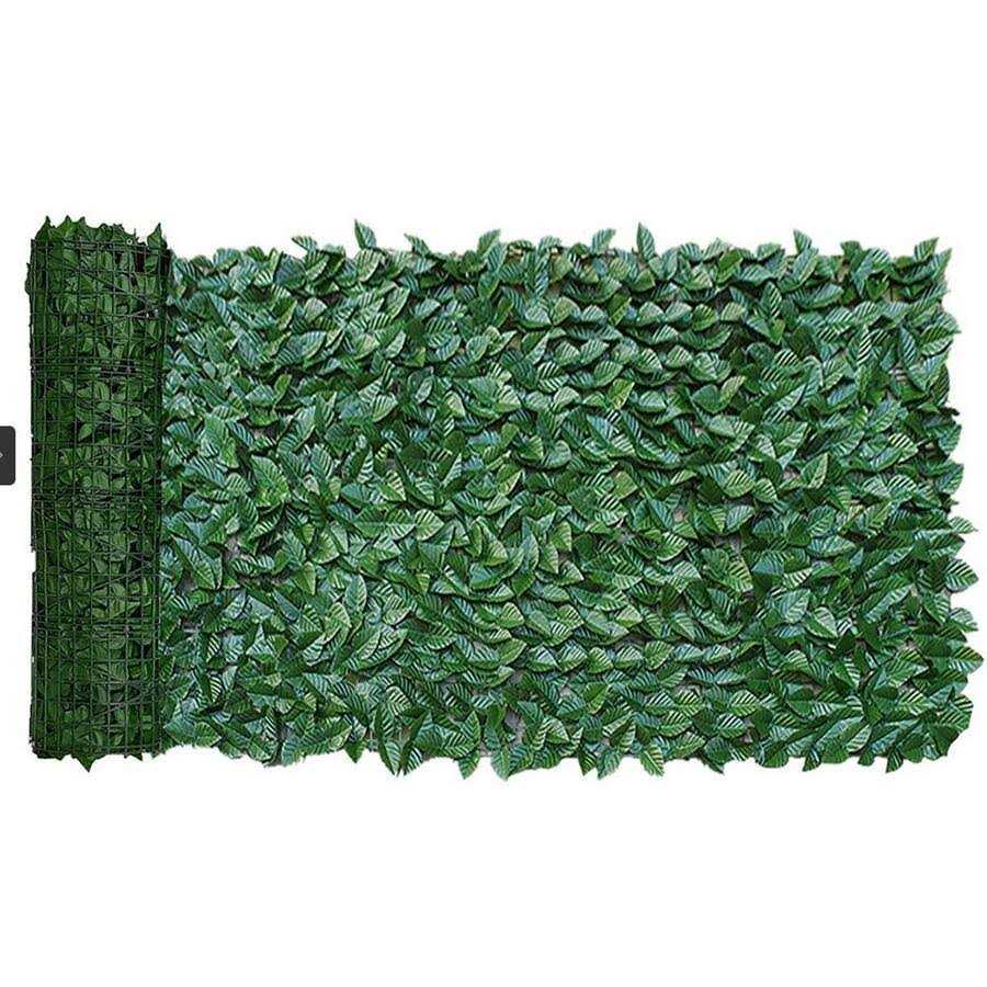 Ejoy 59 in. x 118 in. Artificial Ivy Hedge Privacy Fence Screen - Cheap Fitting