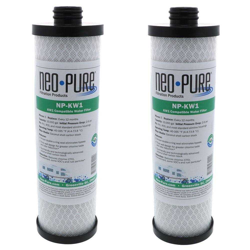 WaterPur KW1 Replacement RV Water Filter by Neo-Pure NP-KW1 - Cheap Fitting