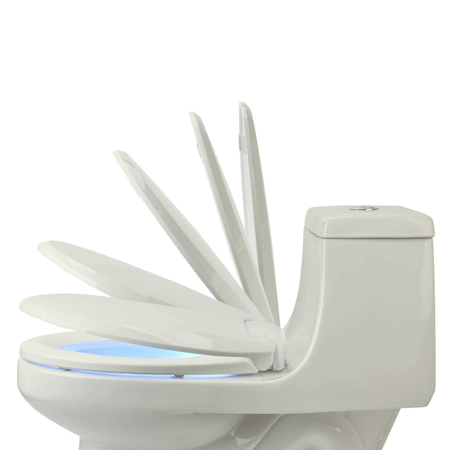 Brondell LumaWarm Heated Nightlight Toilet Seat - Cheap Fitting