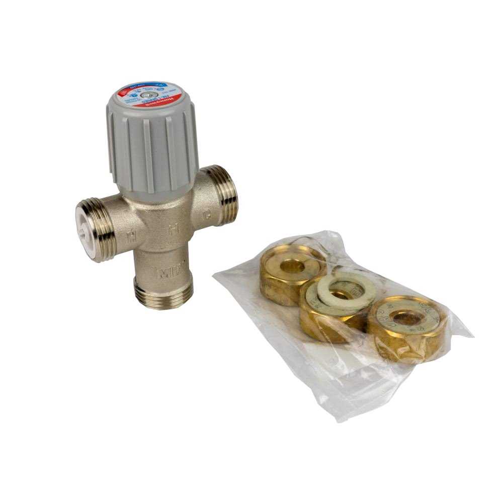 Honeywell AM100-US-1LF 1/2 Sweat Union Mixing Valve - Cheap Fitting