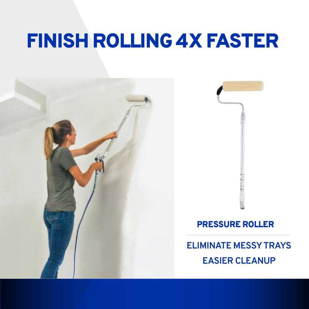 Graco 9-in x 1/2-in Polyester Pressure Roller Cover 24U668 - Cheap Fitting