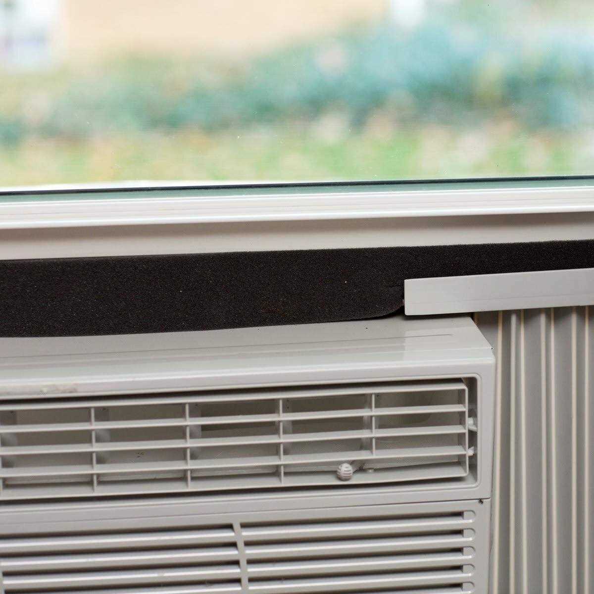 Duck 2.25 inch x 2.25 inch x 42 inch Window Air Conditioner Insulating Seal - Cheap Fitting