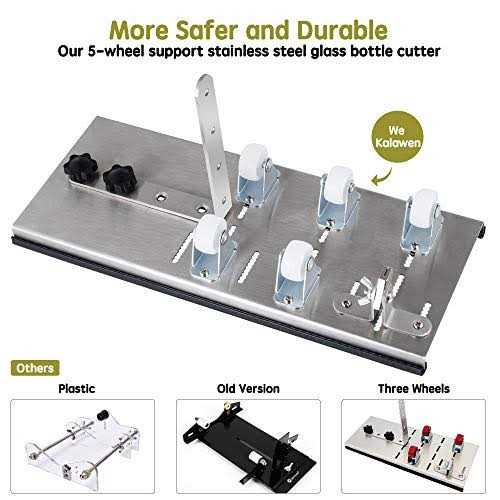Kalawen Glass Bottle Cutter Bottle Cutter for Cutting Wine Beer Wh - Cheap Fitting