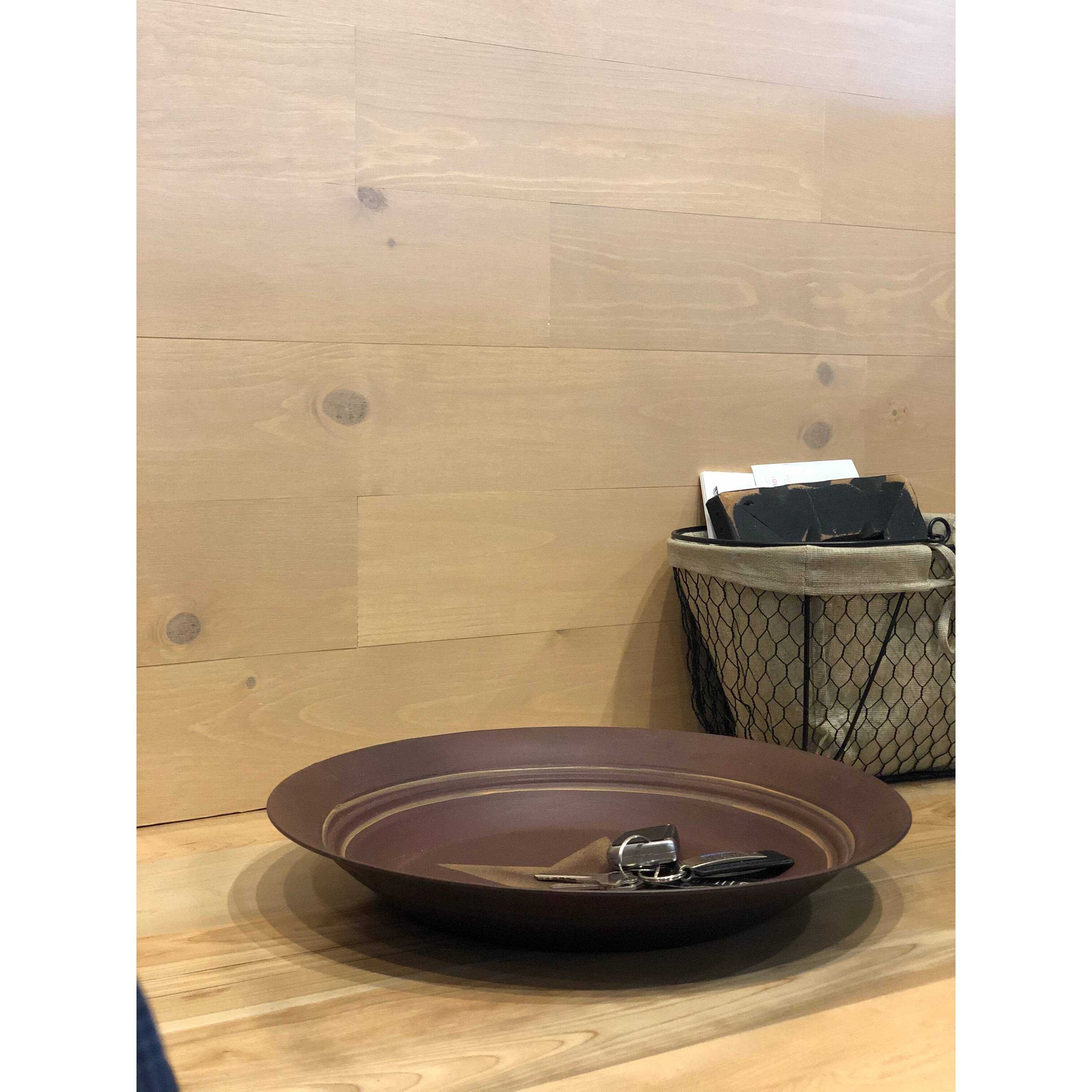 Timberchic Pine Wooden Wall Planks Peel and Stick Application - Cheap Fitting