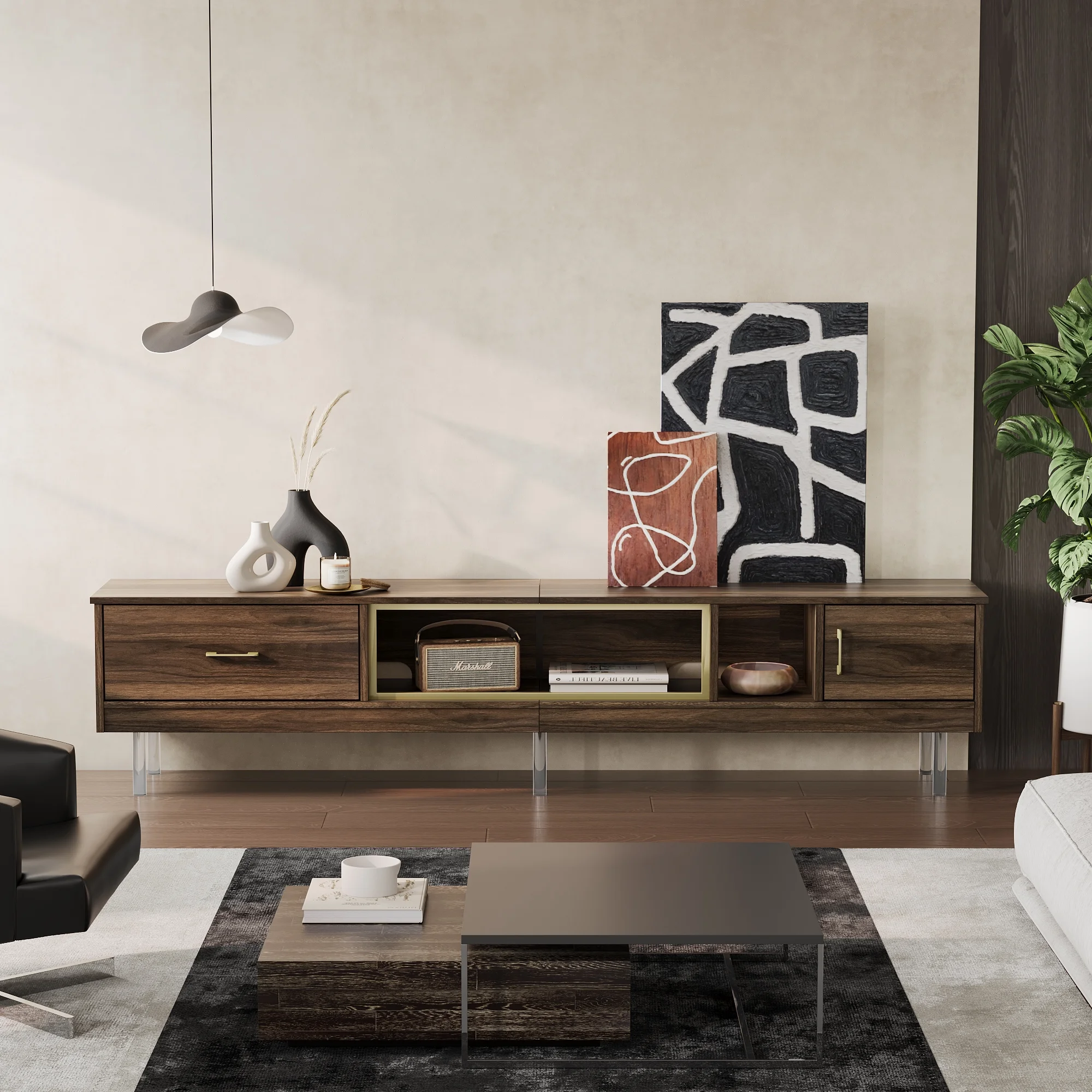 Bestier Floating TV Stand for TVs up to 90