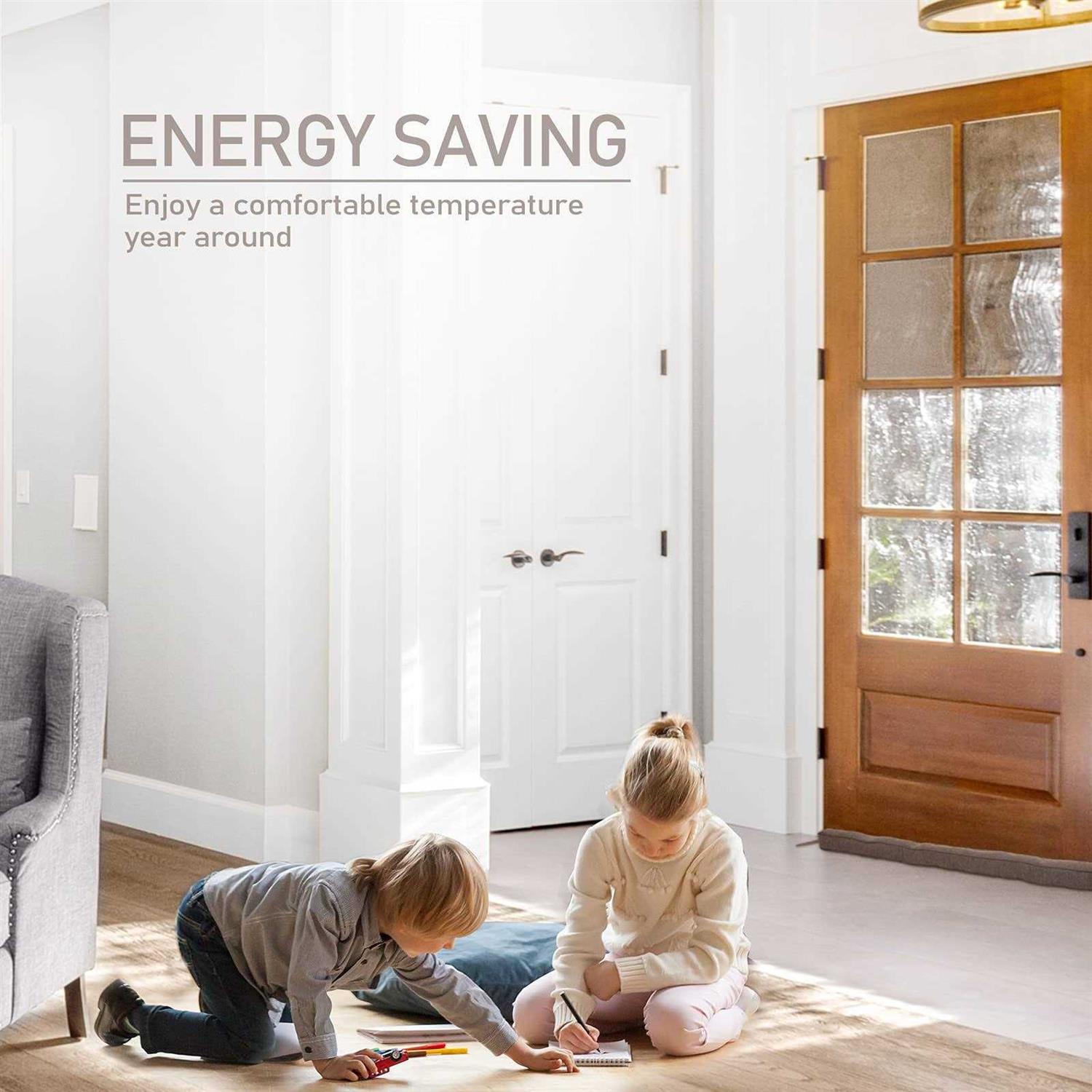 Kakiclay Weighted Draft Stopper for Bottom of Doors and Windows Heavy Duty Sound Proof Door Draft Guard Door Soundproofing Under Door Noise/Air - Cheap Fitting